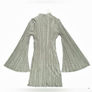 NWT Mable Olive Elegance Pleated Mini Dress | Size: Small